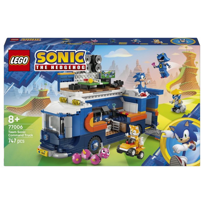 LEGO Sonic the Hedgehog Camión de control del equipo Sonic 77006 LEGO Sonic the Hedgehog Camión de control del equipo Sonic 77006