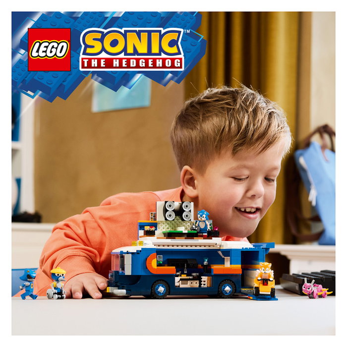 LEGO Sonic the Hedgehog Camión de control del equipo Sonic 77006 LEGO Sonic the Hedgehog Camión de control del equipo Sonic 77006