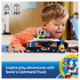 LEGO Sonic the Hedgehog Camión de control del equipo Sonic 77006