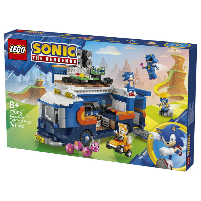 LEGO Sonic the Hedgehog Camión de control del equipo Sonic 77006 LEGO Sonic the Hedgehog Camión de control del equipo Sonic 77006