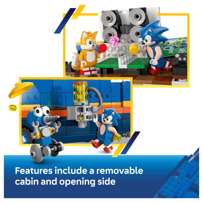 LEGO Sonic the Hedgehog Camión de control del equipo Sonic 77006 LEGO Sonic the Hedgehog Camión de control del equipo Sonic 77006