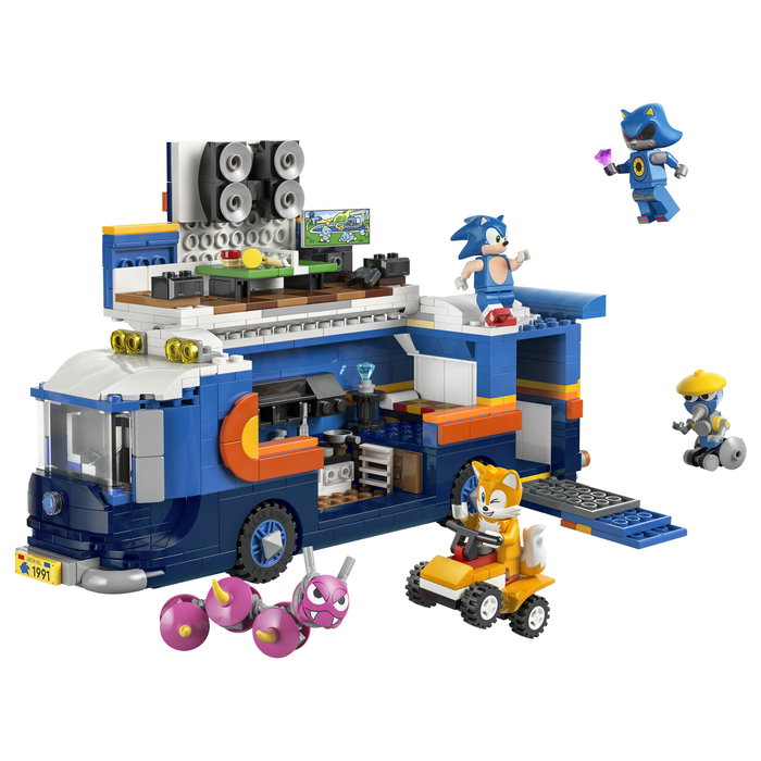 LEGO Sonic the Hedgehog Camión de control del equipo Sonic 77006 LEGO Sonic the Hedgehog Camión de control del equipo Sonic 77006