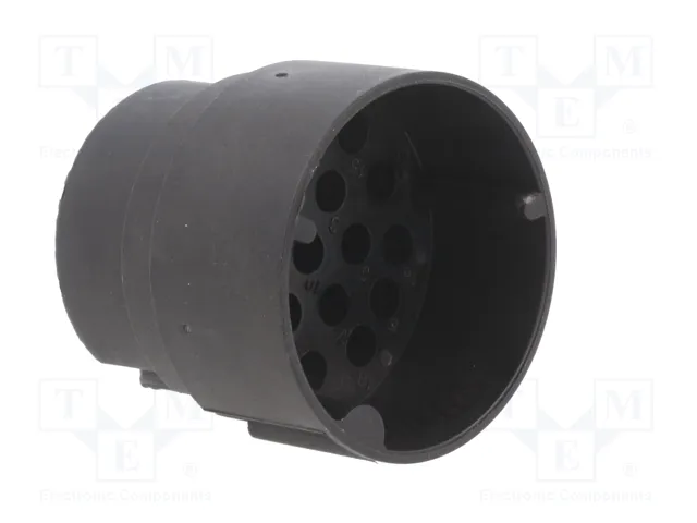 HARTING Conector redondo macho UIC558 de 18 pines HARTING Conector redondo macho UIC558 de 18 pines