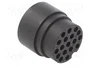 HARTING Conector redondo macho UIC558 de 18 pines