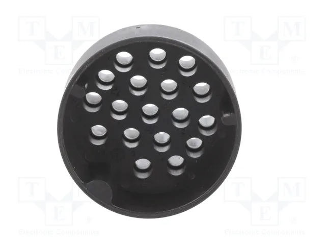 HARTING Conector redondo macho UIC558 de 18 pines HARTING Conector redondo macho UIC558 de 18 pines
