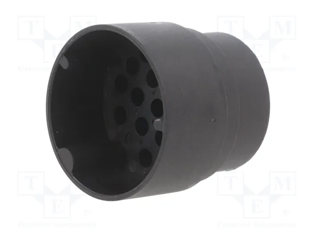 HARTING Conector redondo macho UIC558 de 18 pines HARTING Conector redondo macho UIC558 de 18 pines