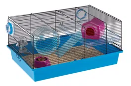 Ferplast Jaula Milos Medium Negra para Mascotas