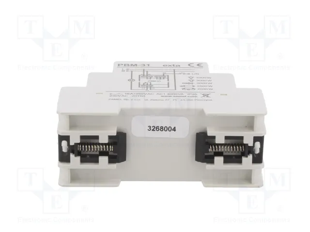 ZAMEL PBM-31 Relé de instalación biestable por impulsos NA/NC