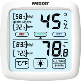 Levenhuk Wezzer Teo TH30 Termohigrómetro Blanco