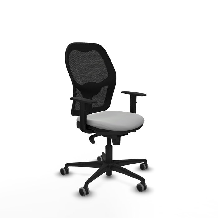PIQUERAS Y CRESPO Silla de oficina Jorquera Gris claro y Negro PIQUERAS Y CRESPO Silla de oficina Jorquera Gris claro y Negro