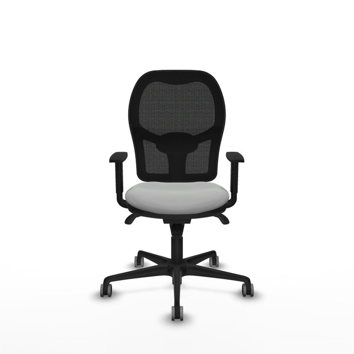 PIQUERAS Y CRESPO Silla de oficina Jorquera Gris claro y Negro PIQUERAS Y CRESPO Silla de oficina Jorquera Gris claro y Negro