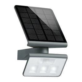 Steinel XSolar L-S Lámpara solar con sensor de movimiento, 1.2 W, 150 lm, antracita