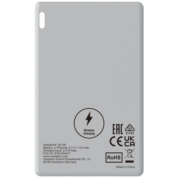 Verbatim My Finder Card BT Negro/Plata MYFCR-02BS (Pack de 2)