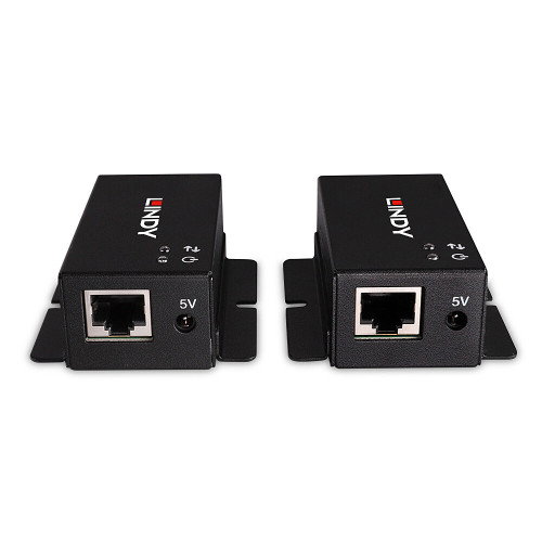 Lindy Extensor USB 2.0 Cat.6 de 50m, 2 Puertos, Negro