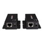 Lindy Extensor USB 2.0 Cat.6 de 50m, 2 Puertos, Negro