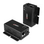 Lindy Extensor USB 2.0 Cat.6 de 50m, 2 Puertos, Negro