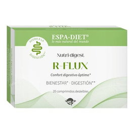 R-Flux 20 comprimidos desleíbles ESPA-DIET