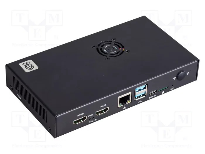 RASPBERRY PI Carcasa CM5 IO Case para Raspberry Pi Compute Module 5, Negro RASPBERRY PI Carcasa CM5 IO Case para Raspberry Pi Compute Module 5, Negro