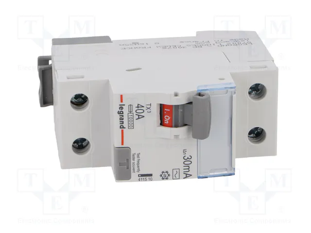 LEGRAND Interruptor diferencial P300 TX 2 polos 40A 30mA LEGRAND Interruptor diferencial P300 TX 2 polos 40A 30mA