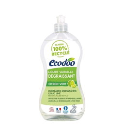 ECODOO Lavavajillas Desengrasante Limón Verde 500ml