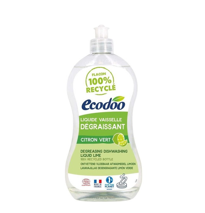 ECODOO Lavavajillas Desengrasante Limón Verde 500ml ECODOO Lavavajillas Desengrasante Limón Verde 500ml