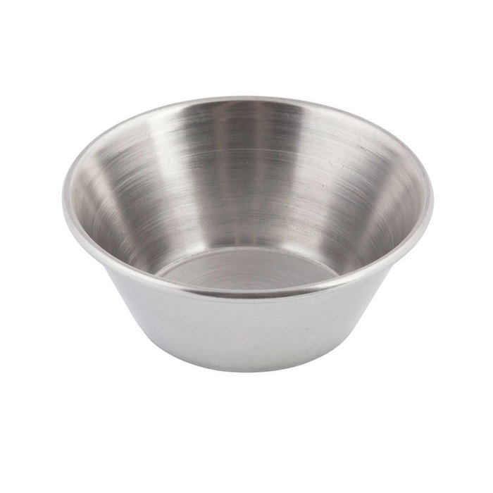 TABLECRAFT - 5066 - Pack de 12 udes/Ramequin salsero acero inoxidable - 86 x 6 x 2,5 cm - 45 ml TABLECRAFT - 5066 - Pack de 12 udes/Ramequin salsero acero inoxidable - 86 x 6 x 2,5 cm - 45 ml