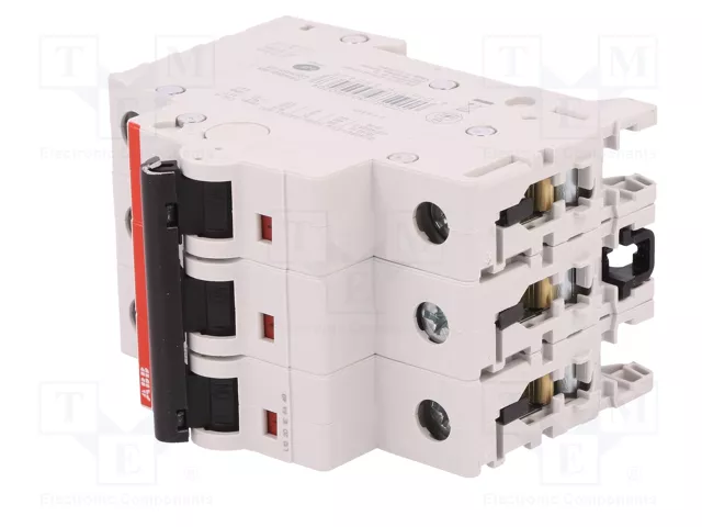 ABB S200M-C20 Interruptor magnetotérmico 20A 3 polos ABB S200M-C20 Interruptor magnetotérmico 20A 3 polos
