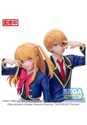 Sega Oshi No Ko Estatua PM Perching Aqua Uniform Version