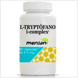 MENSAN L-Triptofano I-Complex 475Mg 90Cap. Aminoácido esencial con Magnesio y Vitamina B6