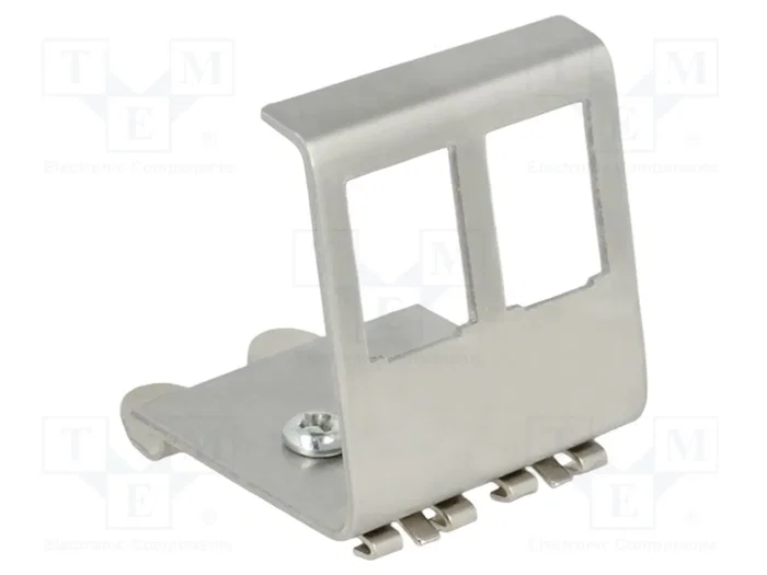 DeLOCK 86255 Soporte de montaje Keystone para 2 puertos en riel DIN DeLOCK 86255 Soporte de montaje Keystone para 2 puertos en riel DIN