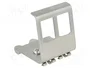 DeLOCK 86255 Soporte de montaje Keystone para 2 puertos en riel DIN