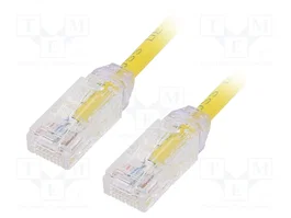 PANDUIT Patch cord Cat 6a U/UTP 5m amarillo