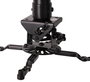 B-Tech Soporte Proyector BT899-AD Ajustable con Micro-Ajuste, Carga Máx. 25kg, Altura 743-1143mm, Negro