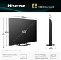 Hisense 65E8Q Smart TV 4K Ultra HD ULED Mini LED 65 pulgadas