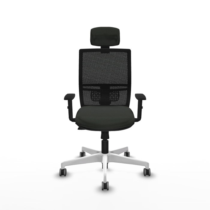 PIQUERAS Y CRESPO Silla de oficina Yunquera con mecanismo Sincro/Traslack Negro PIQUERAS Y CRESPO Silla de oficina Yunquera con mecanismo Sincro/Traslack Negro