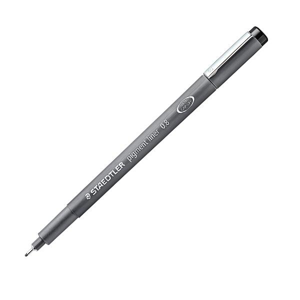 Staedtler Pigment Liner Rotulador calibrado 0,8 mm negro Staedtler Pigment Liner Rotulador calibrado 0,8 mm negro