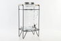 DKD Home Decor Dispensador de Bebidas de Cristal y Hierro 8000 ml