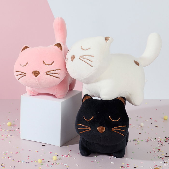The Concept Factory Peluche Gato Kawaii Colección Mon Chat Mon Choutchou de 13 cm