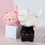 The Concept Factory Peluche Gato Kawaii Colección Mon Chat Mon Choutchou de 13 cm