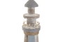 DKD Home Decor Figura LED MDF Faro Azul y Blanco