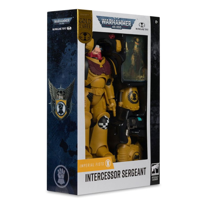 Warhammer 40,000 Figura Intercessor Sergeant (Imperial Fist) (Gold Label) 18 cm Warhammer 40,000 Figura Intercessor Sergeant (Imperial Fist) (Gold Label) 18 cm