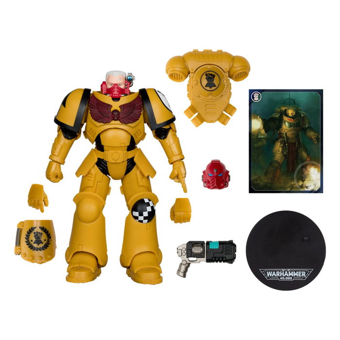 Warhammer 40,000 Figura Intercessor Sergeant (Imperial Fist) (Gold Label) 18 cm Warhammer 40,000 Figura Intercessor Sergeant (Imperial Fist) (Gold Label) 18 cm