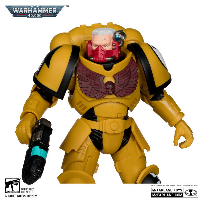 McFarlane Toys Warhammer 40,000 Figura Intercessor Sergeant (Imperial Fist) (Gold Label) 18 cm McFarlane Toys Warhammer 40,000 Figura Intercessor Sergeant (Imperial Fist) (Gold Label) 18 cm