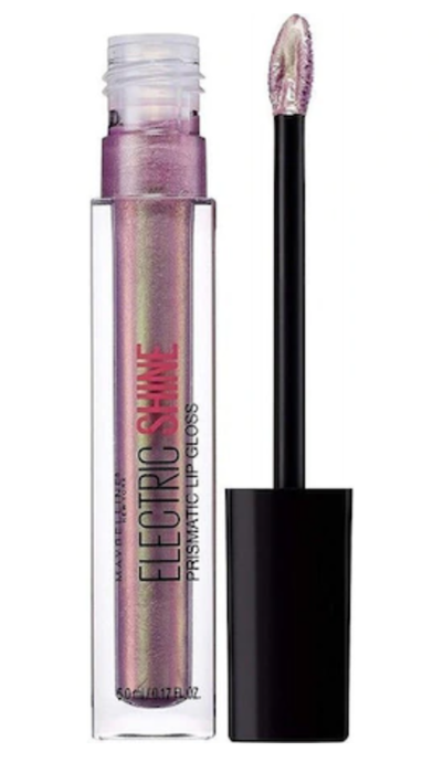 Maybelline Electrio Shine Prismatic Brillo de labios 155 Metal iluminado por la luna