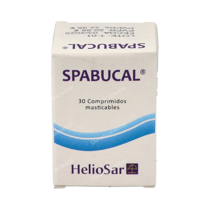 HELIOSAR Spabucal 30 Comp. Masticables - Probióticos para Flora y Defensas Bucales HELIOSAR Spabucal 30 Comp. Masticables - Probióticos para Flora y Defensas Bucales