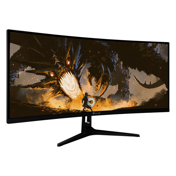 Arozzi TFT Nova 34" Monitor Curvo Gaming, VA, 165 Hz, 3440x1440 (UWQHD), 4K Ultra HD, 1 ms, HDR, Negro - Referencia Nova 34
