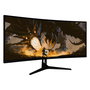 Arozzi TFT Nova 34" Monitor Curvo Gaming, VA, 165 Hz, 3440x1440 (UWQHD), 4K Ultra HD, 1 ms, HDR, Negro - Referencia Nova 34