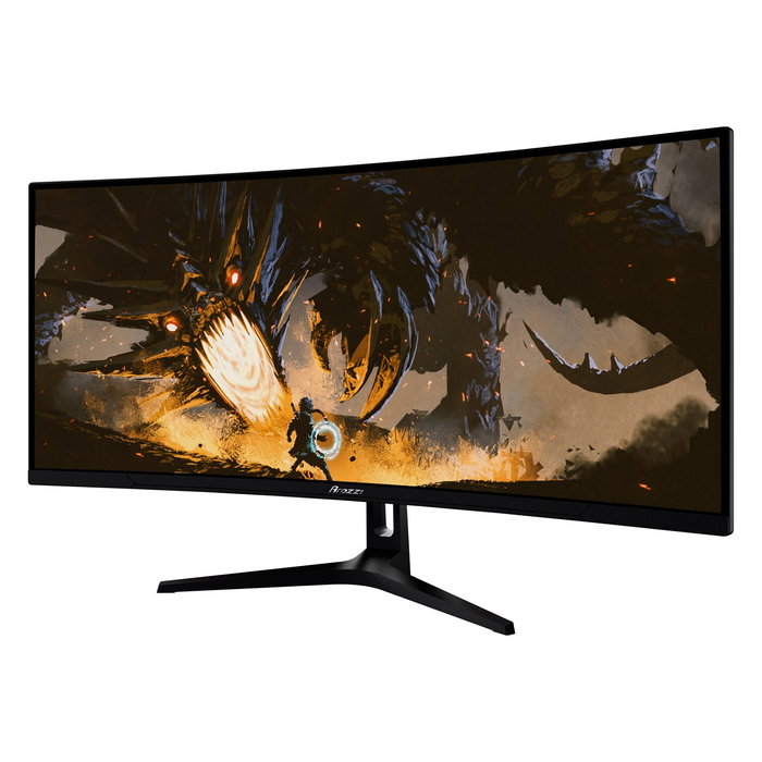 Arozzi TFT Nova 34" Monitor Curvo Gaming, VA, 165 Hz, 3440x1440 (UWQHD), 4K Ultra HD, 1 ms, HDR, Negro - Referencia Nova 34