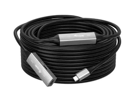 Equip Cable USB 3.2 Gen 1 USB-C a USB-C 10 m 5 Gbit/s Activo Extension Negro Ref. 133357