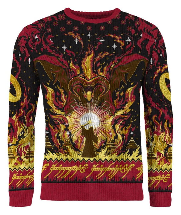 AAA Merchandise Sudadera navideña El Señor de los Anillos Balrog Talla XXL AAA Merchandise Sudadera navideña El Señor de los Anillos Balrog Talla XXL